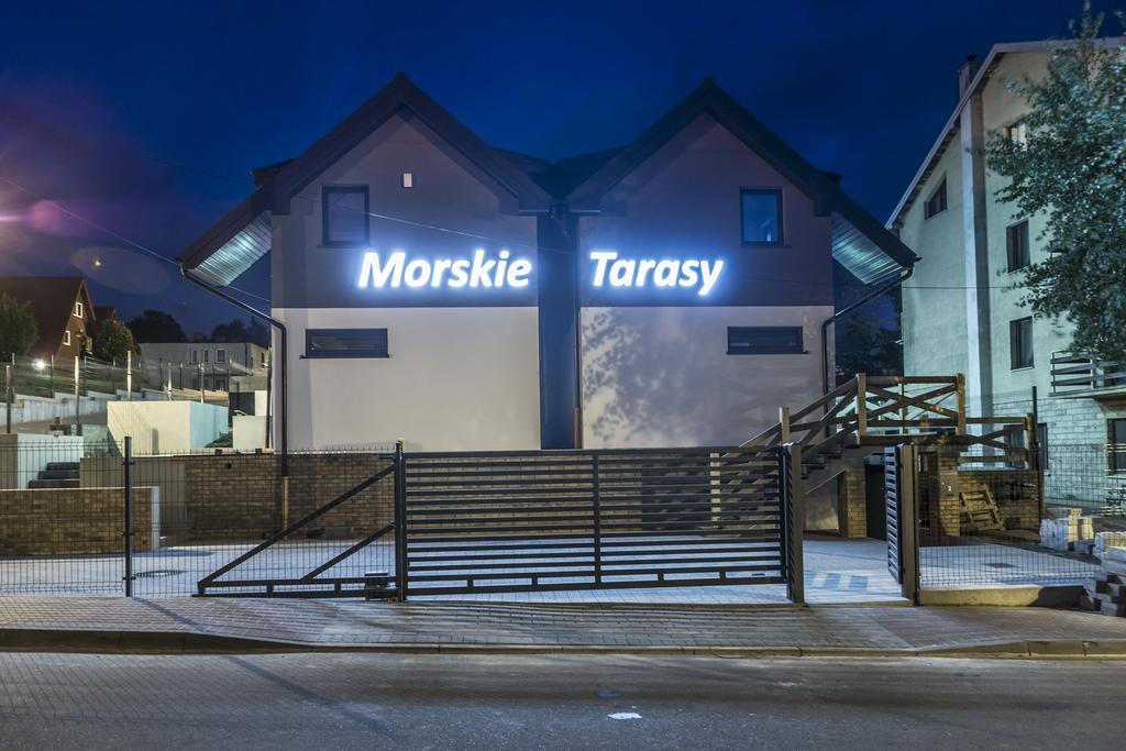 Domki Morskie Tarasy ยาสต์เชอเบีย กูรา ภายนอก รูปภาพ